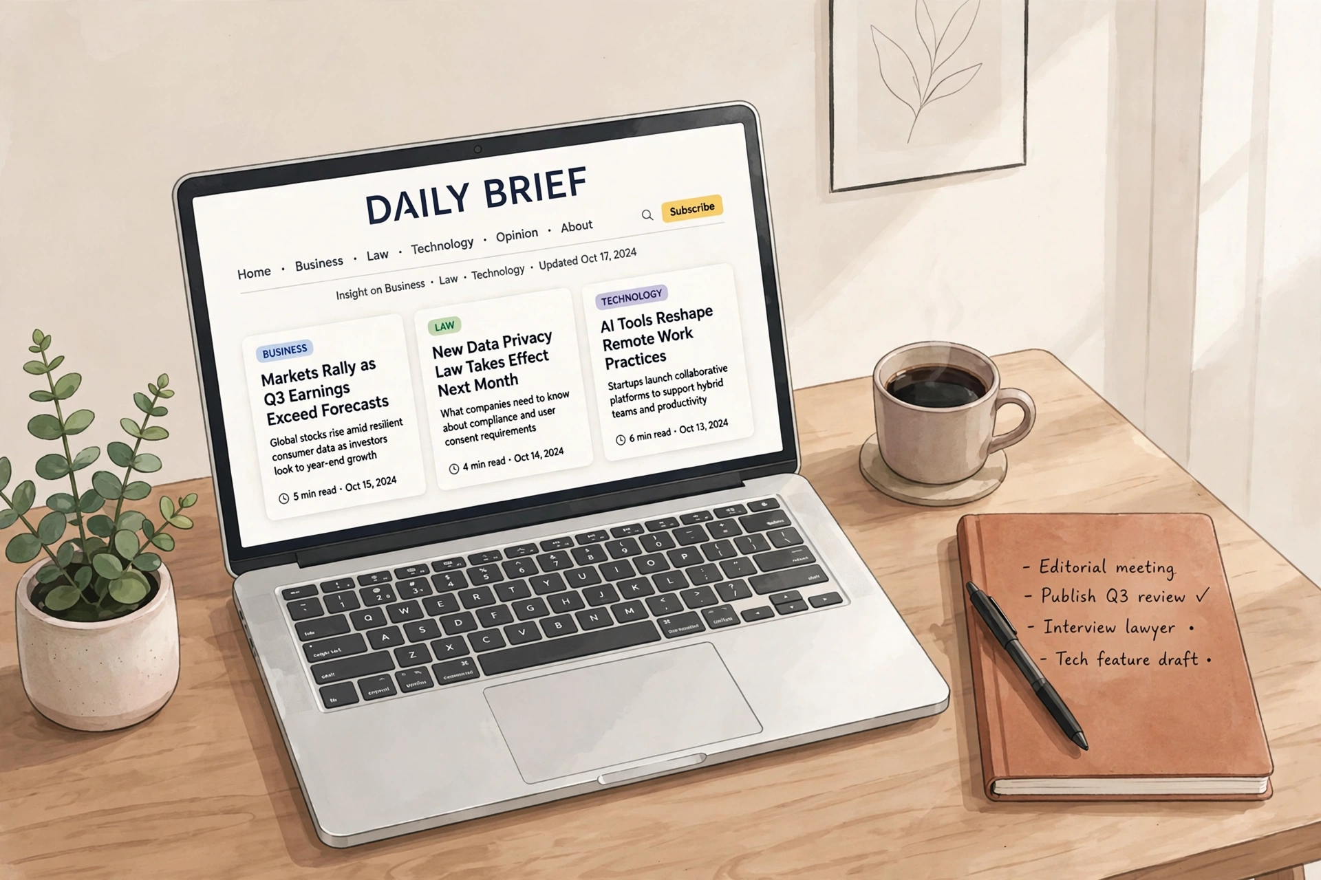 BrumeBlog.com review — multi-topic blog website