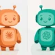 Illustration comparing Claude and ChatGPT AI chatbots.