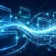 Abstract illustration of fast web technology